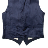 Mens Blazer Waistcoat Blue S