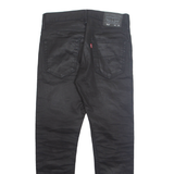 LEVI'S Mens Trousers Black Regular Tapered W30 L30