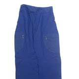 PATAGONIA Ski Womens Trousers Blue Regular Straight Nylon W26 L30