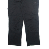 DICKIES Cargo Mens Trousers Black Regular Straight W34 L28