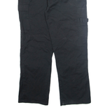 DICKIES Cargo Mens Trousers Black Regular Straight W34 L28