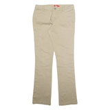DICKIES Chino Womens Trousers Beige Regular Straight W28 L31