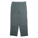DICKIES Chino Mens Trousers Grey Regular Straight W34 L30