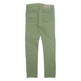 QUIKSILVER Mens Trousers Green Regular Straight W26 L29
