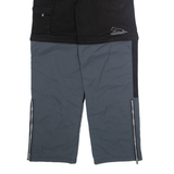 GAPPAY Outdoor Mens Trousers Black Regular Straight W26 L30