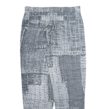 Mens Trousers Grey Regular Straight W32 L31