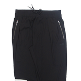 ADIDAS Womens Trousers Black Regular Straight W28 L23