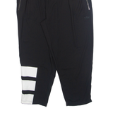 ADIDAS Womens Trousers Black Regular Straight W28 L23