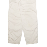 LEVI'S Womens Trousers Cream Regular Straight W25 L30