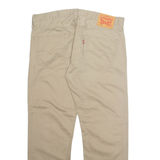 LEVI'S 559 Mens Trousers Beige Regular Straight W33 L30