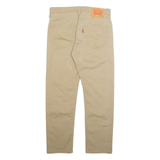 LEVI'S 502 Mens Trousers Beige Regular Straight W29 L27
