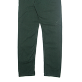 LEVI'S 502 Mens Trousers Green Regular Straight W28 L32