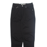 LEVI'S Womens Trousers Black Slim Tapered W28 L32