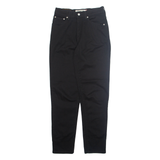 LEVI'S Womens Trousers Black Slim Tapered W28 L32