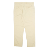 TOMMY HILFIGER Chino Mens Trousers Yellow Regular Straight W34 L30