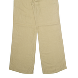 GANT Workwear Womens Trousers Beige Relaxed Straight W32 L33