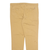 TOMMY HILFIGER Chino Mens Trousers Beige Regular Tapered W36 L31
