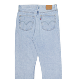 LEVI'S Womens Trousers Blue Regular Straight W28 L28