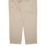USN INTERNATIONAL Cargo Mens Trousers Beige Relaxed Straight W33 L31