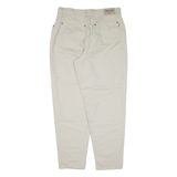 H.I.S Womens Trousers Beige Relaxed Tapered W34 L30