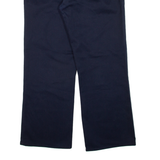 CARHARTT Womens Trousers Blue Relaxed Straight W35 L27