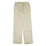 FJÄLLRÄVEN Mens Trousers Beige Loose Straight W32 L35