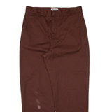 CARHARTT WIP Master Pant Workwear Womens Trousers Maroon Relaxed Tapered W31 L28