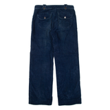 TIMBERLAND Womens Trousers Blue Loose Straight W32 L30