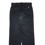 DICKIES 874 Workwear Mens Trousers Black Regular Straight W28 L30