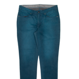 LEVI'S Mid Rise Womens Trousers Blue Slim Skinny W30 L32