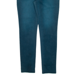 LEVI'S Mid Rise Womens Trousers Blue Slim Skinny W30 L32