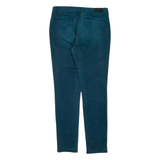 LEVI'S Mid Rise Womens Trousers Blue Slim Skinny W30 L32