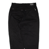 H.I.S Womens Trousers Black Relaxed Tapered W33 L30