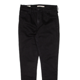 LEVI'S 720 BIG E High Rise Mens Trousers Black Slim Skinny W27 L28
