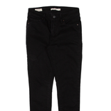 LEVI'S 711 BIG E Womens Trousers Black Slim Skinny W26 L28