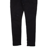 LEVI'S 711 BIG E Womens Trousers Black Slim Skinny W30 L27
