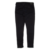LEVI'S 711 BIG E Womens Trousers Black Slim Skinny W30 L27