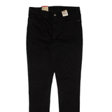 LEVI'S 311 Womens Trousers Black Slim Skinny W30 L32