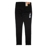 LEVI'S 311 Womens Trousers Black Slim Skinny W30 L32