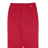 WICHELE Womens Trousers Red Regular Straight W29 L24