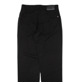 PIERRE CARDIN Mens Trousers Black Regular Straight W31 L31