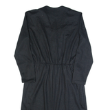 WILLOW RIDGE Womens Pencil Dress Black 90s Long Sleeve Long M