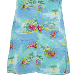 CAROL ANDERSON Womens Day Dress Blue 90s Floral Sleeveless Midi L