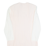 PERCEPTIONS Womens Pencil Dress Pink 90s Long Sleeve Midi M