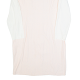PERCEPTIONS Womens Pencil Dress Pink 90s Long Sleeve Midi M