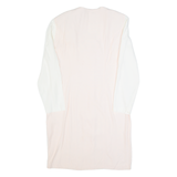 PERCEPTIONS Womens Pencil Dress Pink 90s Long Sleeve Midi M