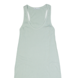 ZARA Womens Tank Dress Green Sleeveless Midi S