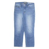 DKNY Womens Jeans Blue Slim Straight Stone Wash W30 L23