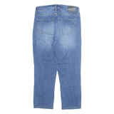 DKNY Womens Jeans Blue Slim Straight Stone Wash W30 L23