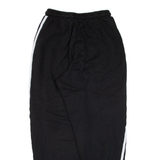 ADIDAS Womens Joggers Black Tapered UK 8 W23 L26